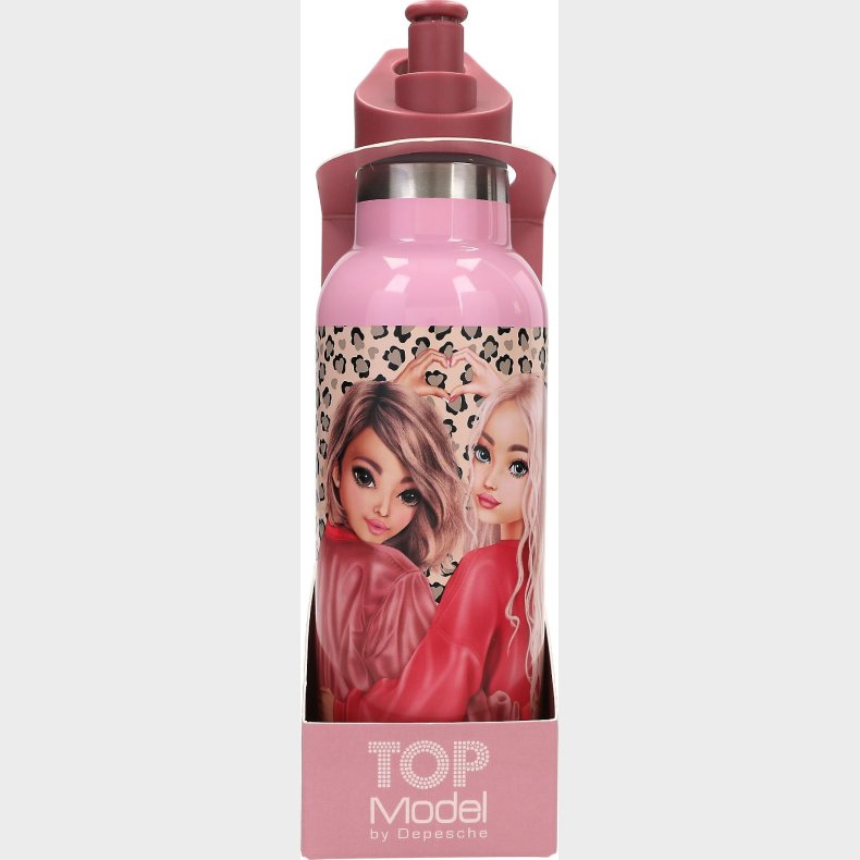 Topmodel - Drikkeflaske Leoheart - Pink, Berry Red - 500 Ml