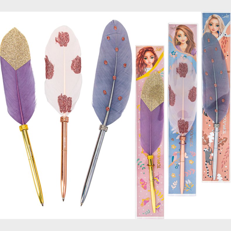 Topmodel - Fjerpen Kuglepen