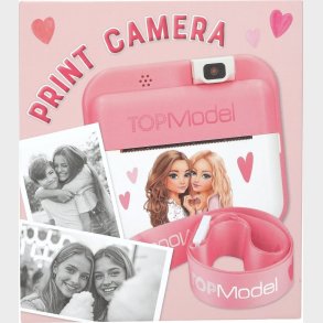 Top Model - Instant Print Kamera Til B�rn - Inkl. 2x50 Print - Pink
