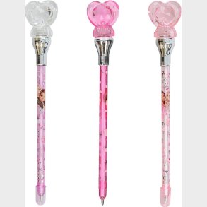 Top Model - Kuglepen Med Lys - Hjerte - My Bff - Assorteret