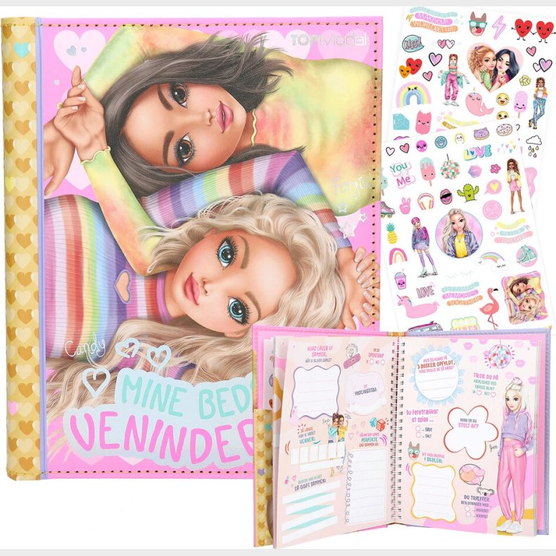 Top Model - Mine Bedste Veninder Bog - Bog