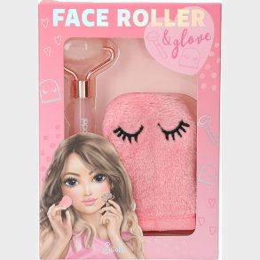 Top Model - Face Roller S�t Til B�rn - Rose Quartz  - Pink