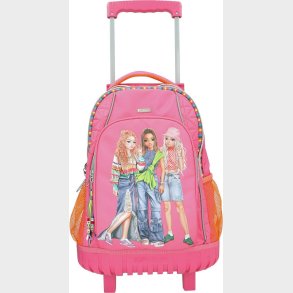 Top Model - Skoletaske Trolley Til Brn - Joy - Lyserd