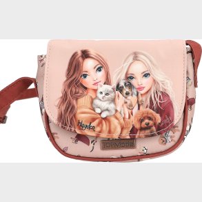 Topmodel - Skuldertaske Fur Ever Friends - Powdery Pink And Copper - Lille