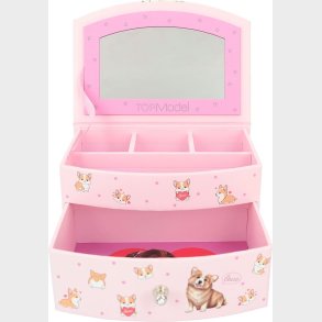 Top Model - Smykkeskrin Med Spejl - Corgi - Lyser�d