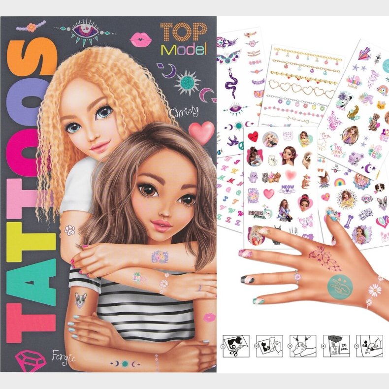 Top Model - Tattoos - Tatoveringer Til B�rn