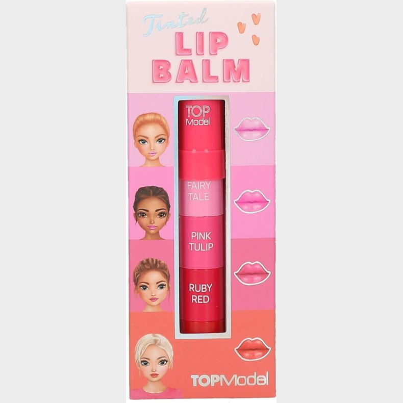 Topmodel - Topmodel Lbebalsam - 4 Farver - 4 X 1g