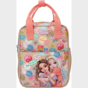 Topmodel - Topmodel Rygsk Girl Power - Beige And Coral - Small