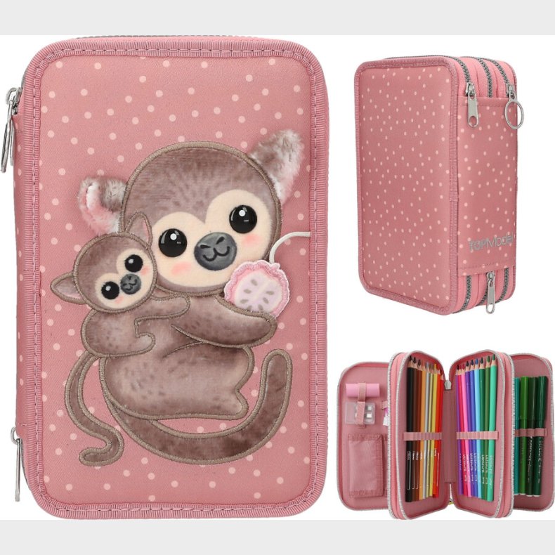 Top Model - Trippel Penalhus Med Indhold - Abe - Juicy