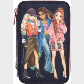 Top Model - Trippel Penalhus Med Indhold - City Girls