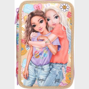 Topmodel - Trippel Penalhus Girl Power - Beige