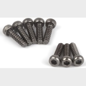 Tp. Button Head Screw M2.6x10mm (hex/socket/8pcs) - Mv151113 - Maverick Rc