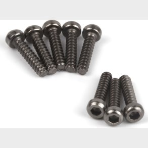 Tp. Button Head Screw M2.6x12mm (hex/socket/8pcs) - Mv151114 - Maverick Rc