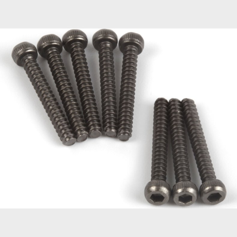 Tp. Button Head Screw M2.6x20mm (hex/socket/8pcs) - Mv151116 - Maverick Rc