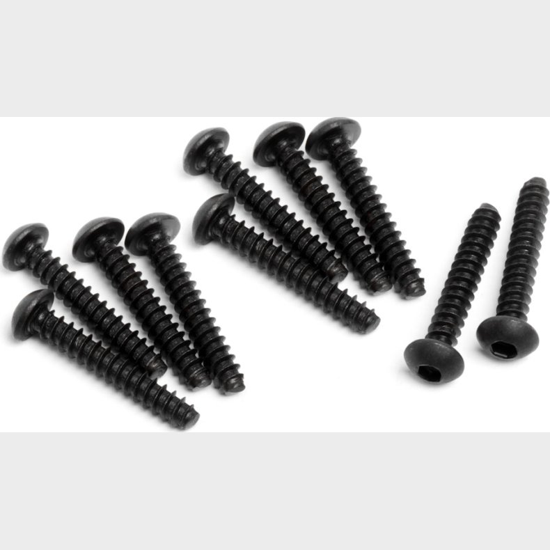 Tp. Button Head Screw M3x20mm (hex Socket/10pcs) - Hp160774 - Hpi Racing