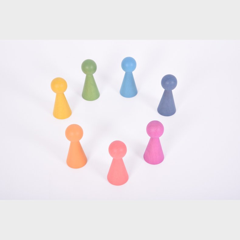 tickit | Trfigurer - Regnbue, 7 stk