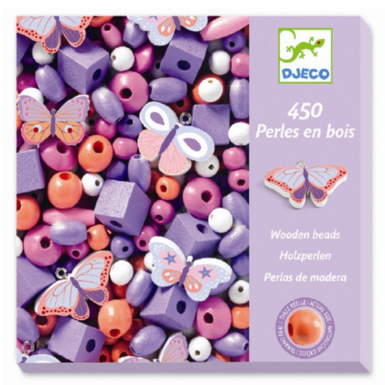 Djeco | Trperler - Sommerfugle, 450 stk.