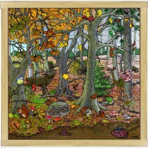 Rolf | Trpuslespil m. 64 brikker - Efterr