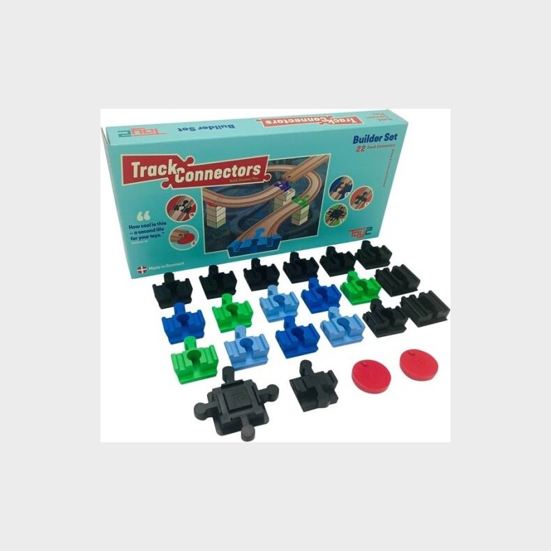 Toy2 Track Connectors - Builder Set - 22 Dele