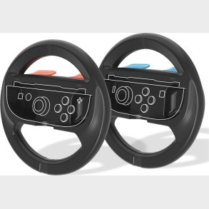 Trade Invaders - Wheels For Switch 2 Joy-con X2 - Black