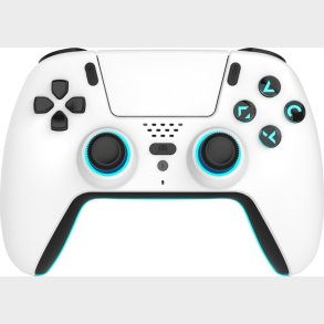 Trade Invaders - Wireless Bluetooth Controller For Ps5- Led - White