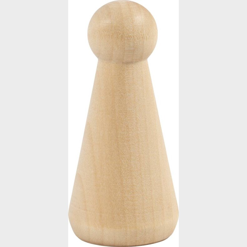 Tr�figur Krop - Kegleform - H 8 Cm - 3 Stk.