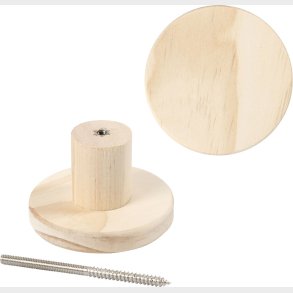 Tr�knage - Rund - D 4,5 Cm - � 7 Cm - 1 Stk.