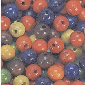 Trperler - 10 Mm - Blandet Mix - 1000 Stk