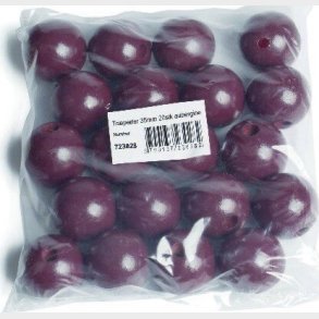 Trperler - 35 Mm - Aubergine - 20 Stk