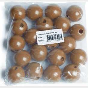 Trperler - 35 Mm - Brun - 20 Stk