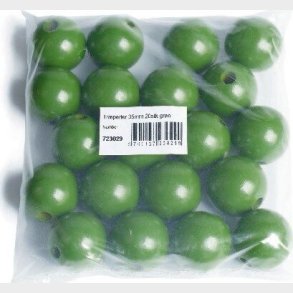 Trperler - 35 Mm - Grn - 20 Stk