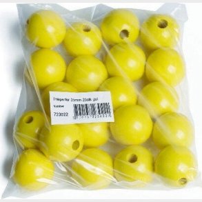 Trperler - 35 Mm - Gul - 20 Stk