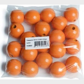 Trperler - 35 Mm - Orange - 20 Stk
