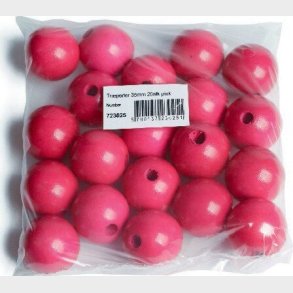 Trperler - 35 Mm - Pink - 20 Stk