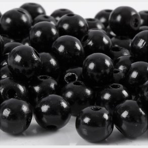 Trperler -  12 Mm - Hulstr. 3 Mm - Sort - 22 G