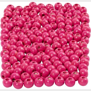 Trperler -  5 Mm - Hulstr. 1,5 Mm - Pink - 6 G - 150 Stk.