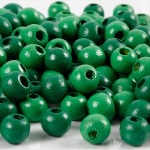 Trperler -  8 Mm - Hulstr. 2 Mm - Grn - 15 G - 80 Stk.