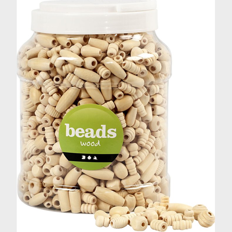 Tr�perler - Str. 5-28 Mm - Hulstr. 2,5-3 Mm - 2 L - 850 G