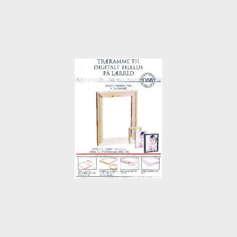 Tr�ramme Til A4 Printer Canvas - Artino