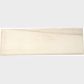 Trskilt - Str. 10x30 Cm - Tykkelse 1 Cm - 1 Stk.