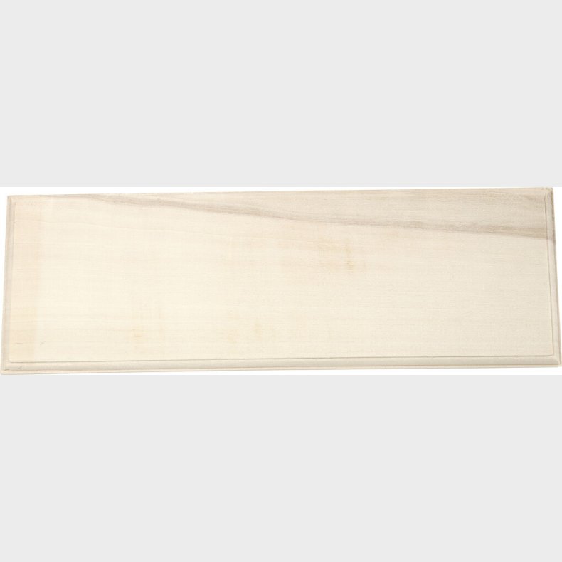 Tr�skilt - Str. 10x30 Cm - Tykkelse 1 Cm - 1 Stk.