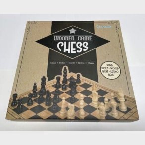 Trspil - Skak - 28,5 X 28,5 Cm