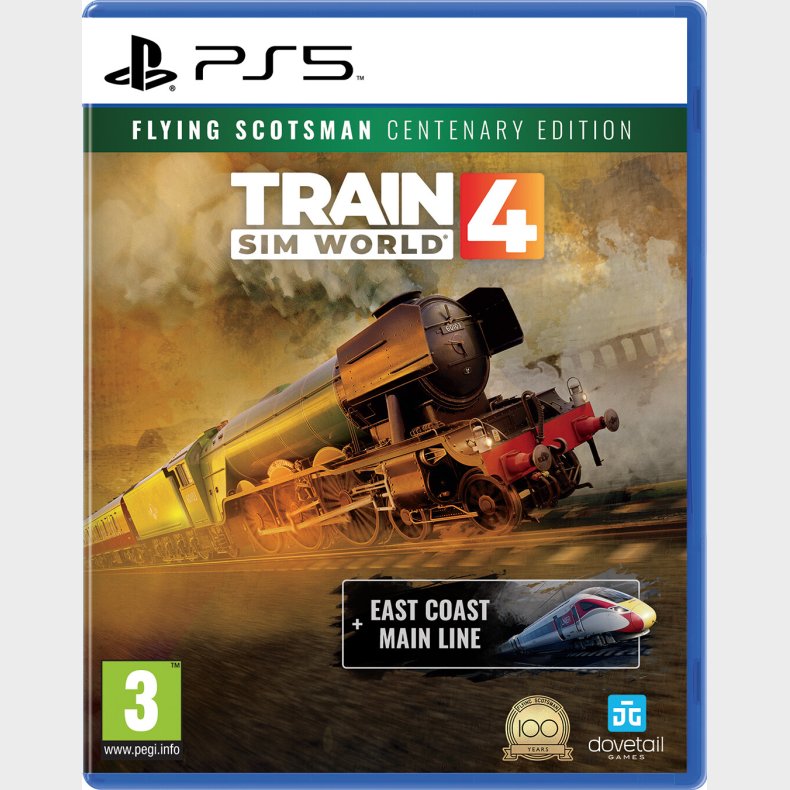 Train Sim World 4 Includes Flying Scotsman - Centenary Edition  - PS5