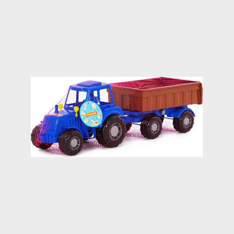Leget�js Traktor Med Vogn - 58 Cm - Polesie