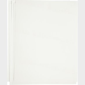 Transferark - 21,5x28 Cm - Til Lyse Og M�rke Tekstiler - Hvid - 12 Ark