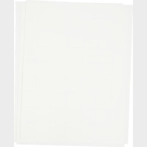 Transferark - 21,5x28 Cm - Til Lyse Og M�rke Tekstiler - Hvid - 3 Ark