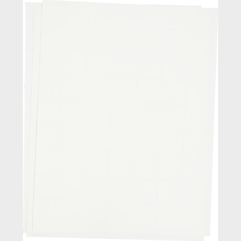 Transferark - 21,5x28 Cm - Til Lyse Og M�rke Tekstiler - Hvid - 3 Ark