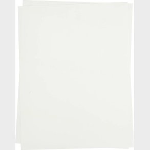 Transferark - 21,5x28 Cm - Til Lyse Tekstiler - Transparent - 5 Ark