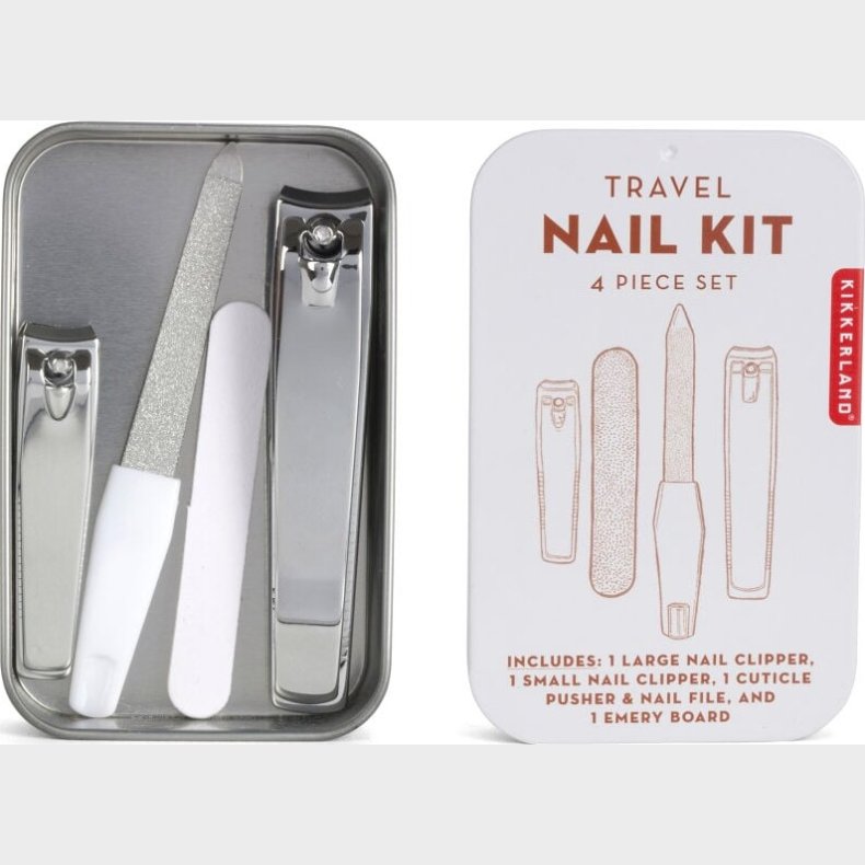 Kikkerland - Negle Kit St - 4 Dele