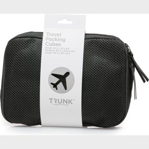 Trunk - Toilettaske S�t - 3 Dele - Sort